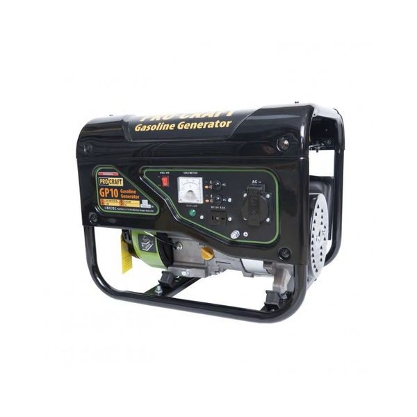 ELEKTROCENTRÁLA BENZÍNOVÁ GP10 | GP10 PROCRAFT - JEDNOFÁZOVÉ CENTRÁLY{% if zbozi.kategorie.adresa_nazvy[0] != zbozi.kategorie.nazev %} - ELEKTROCENTRÁLY{% endif %}