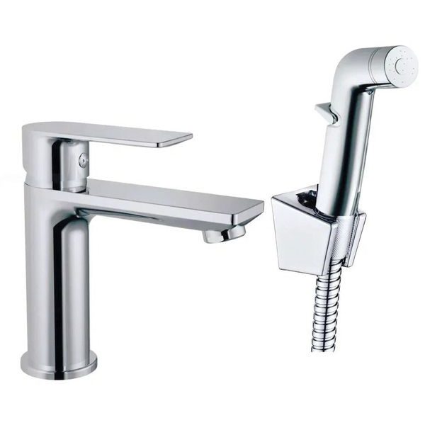 UMYVADLOVÁ BATERIE S BIDETOVOU SPRŠKOU MIXXUS PREMIUM ALEX 001-SH (NUT) | ALEX 001-SH (NUT) PROCRAFT - UMYVADLOVÉ BATERIE{% if zbozi.kategorie.adresa_nazvy[0] != zbozi.kategorie.nazev %} - SANITA{% endif %}