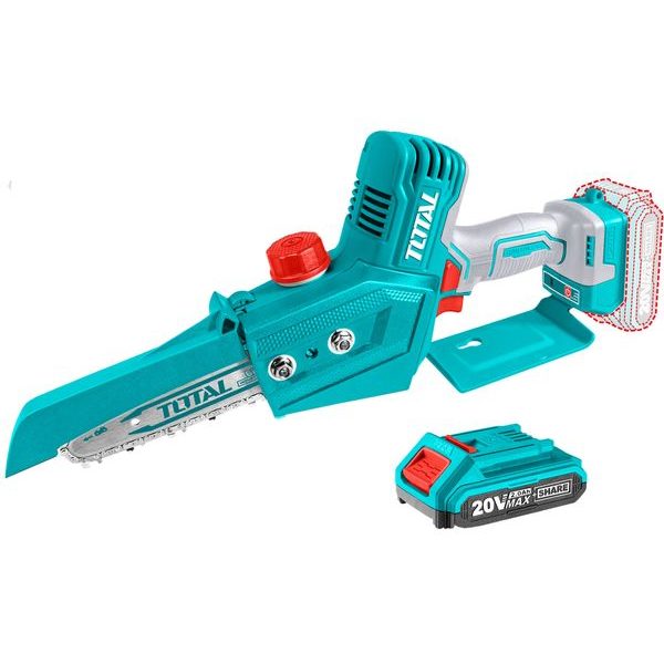 TOTAL ŘETĚZOVÁ PILA AKU, MINI, 20V LI-ION, BRUSHLESS, 1KS BATERIE, 1KS NABÍJEČKY, TGSLI20685 - PROŘEZÁVACÍ PILY{% if zbozi.kategorie.adresa_nazvy[0] != zbozi.kategorie.nazev %} - ZAHRADA{% endif %}