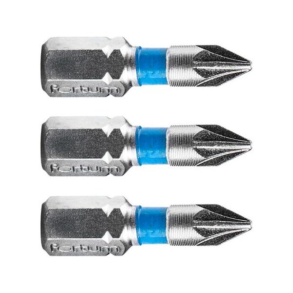 FORTUM HROT KŘÍŽOVÝ POZIDRIV, SADA 3KS, PZ 1X25MM, S2, 4741301 - STANDARDNÍ BITY PZ{% if zbozi.kategorie.adresa_nazvy[0] != zbozi.kategorie.nazev %} - PŘÍSLUŠENSTVÍ{% endif %}