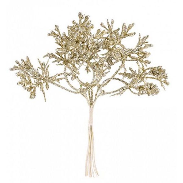 VĚTVIČKA MAGICHOME ZLATÁ, 15CM - VÁNOČNÍ DEKORACE{% if zbozi.kategorie.adresa_nazvy[0] != zbozi.kategorie.nazev %} - DŮM A DOMÁCNOST, ELEKTRO..{% endif %}