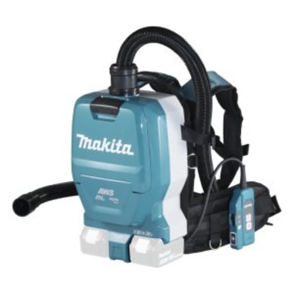 MAKITA DVC265ZXU - AKU-VYSAVAČ ZÁDOVÝ S AWS LI-ION LXT 2X18V,BEZ AKU Z - AKU VYSAVAČE, FUKARY{% if zbozi.kategorie.adresa_nazvy[0] != zbozi.kategorie.nazev %} - AKU NÁŘADÍ{% endif %}