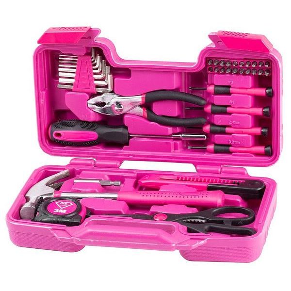 SADA NÁŘADÍ LADIES SET, 39 DÍLŮ - SADY NÁŘADÍ{% if zbozi.kategorie.adresa_nazvy[0] != zbozi.kategorie.nazev %} - RUČNÍ NÁŘADÍ{% endif %}