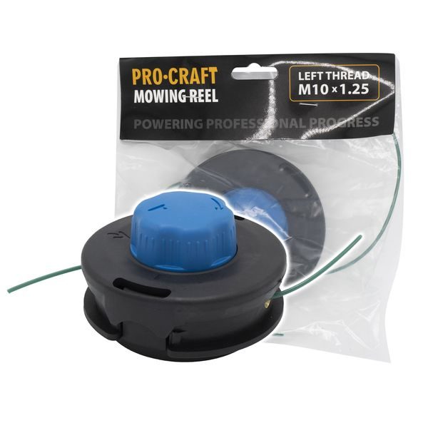 STRUNOVÁ HLAVA (MODRÝ NOS) PROCRAFT | MR-9 PROCRAFT - POLO-AUTOMATICÉ HLAVY TAP & GO{% if zbozi.kategorie.adresa_nazvy[0] != zbozi.kategorie.nazev %} - ZAHRADA{% endif %}