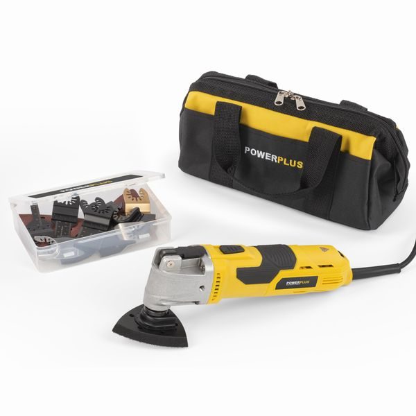 POWERPLUS POWX1348 MULTIFUNKČNÍ STROJ / OSCILAČNÍ BRUSKA 450 W - MULTI BRUSKY - RENOVÁTORY (MULTITOOL){% if zbozi.kategorie.adresa_nazvy[0] != zbozi.kategorie.nazev %} - ELEKTRICKÉ NÁŘADÍ{% endif %}