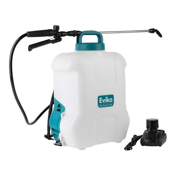 AKU POSTŘIKOVAČ EVIKA DJ160, 10,8V, 16L - AKU POSTŘIKOVAČE{% if zbozi.kategorie.adresa_nazvy[0] != zbozi.kategorie.nazev %} - ZAHRADA{% endif %}