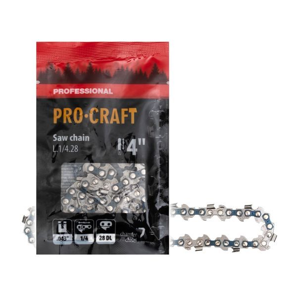 ŘETĚZ PRO ŘETĚZOVOU PILU PROCRAFT L.1/4.28 | L.1/4.28 PROCRAFT - PŘÍSLUŠENSTVÍ PROCRAFT{% if zbozi.kategorie.adresa_nazvy[0] != zbozi.kategorie.nazev %} - NÁHRADNÍ DÍLY{% endif %}