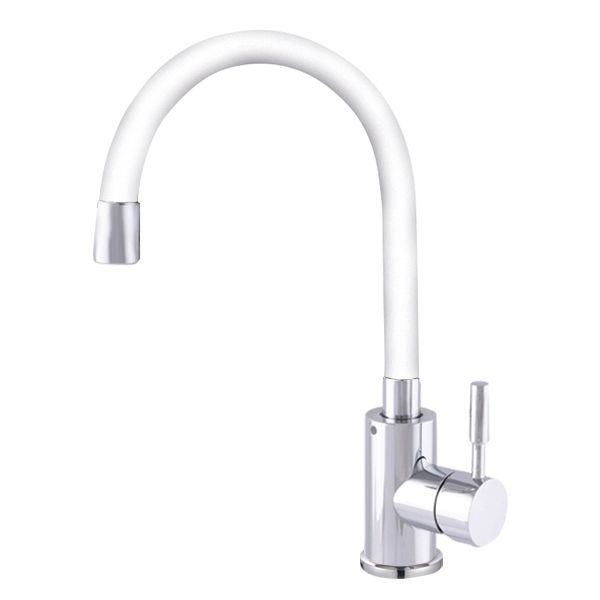 DŘEZOVÁ BATERIE, SUS-011 CHROME REFL.WHITE, BÍLÁ | SUS-011 CHROME REFL.WHITE PROCRAFT - DŘEZOVÉ BATERIE{% if zbozi.kategorie.adresa_nazvy[0] != zbozi.kategorie.nazev %} - SANITA{% endif %}