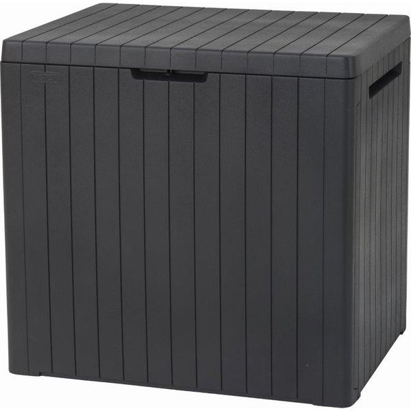 ZAHRADNÍ BOX CITY STORAGE BOX 113L GRAFITOVÝ - PŘÍSLUŠENSTVÍ{% if zbozi.kategorie.adresa_nazvy[0] != zbozi.kategorie.nazev %} - ZAHRADA{% endif %}