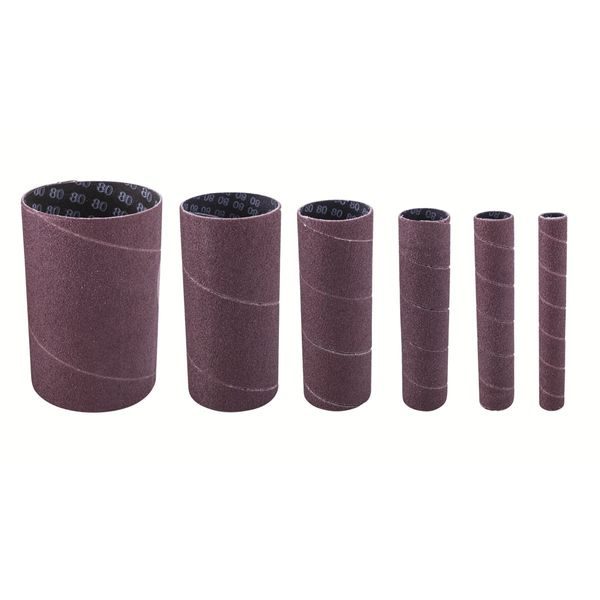 SCHEPPACH SADA BRUSNÝCH VÁLEČKŮ ( 6 KS, ZRNITOST 80 ) PRO OSM 100 - BRUSNÉ PAPÍRY DO VÁLCOVÝCH BRUSEK{% if zbozi.kategorie.adresa_nazvy[0] != zbozi.kategorie.nazev %} - PŘÍSLUŠENSTVÍ{% endif %}