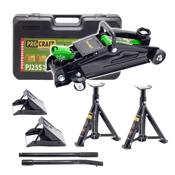 HYDRAULICKÝ ZVEDÁK POJÍZDNÝ PROCRAFT PJ25S | PJ25S PROCRAFT - ZVEDÁKY{% if zbozi.kategorie.adresa_nazvy[0] != zbozi.kategorie.nazev %} - DÍLNA A GARÁŽ{% endif %}