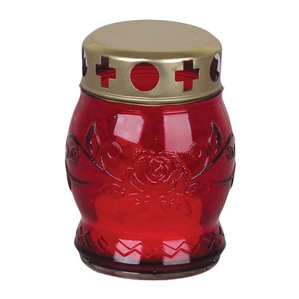 KAHAN GRAVE ČERVENÉ SKLO, 25G, 6-8H, 10CM - SVÍČKY, SVÍCNY A JINÉ{% if zbozi.kategorie.adresa_nazvy[0] != zbozi.kategorie.nazev %} - DŮM A DOMÁCNOST, ELEKTRO..{% endif %}