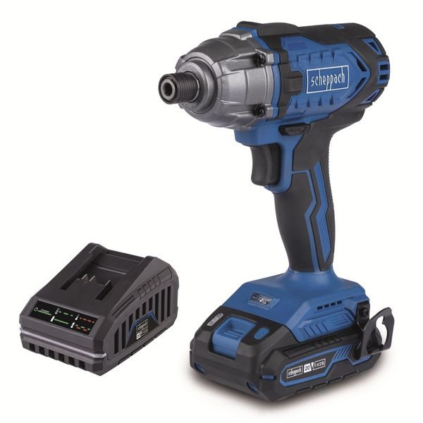SCHEPPACH C-ID180-X-SET S AKU 20 V IXES RÁZOVÝ UTAHOVÁK + 2AH BATERIE + NABÍJEČKA 2,4 A - RÁZOVÝ UTAHOVÁK 18V{% if zbozi.kategorie.adresa_nazvy[0] != zbozi.kategorie.nazev %} - AKU NÁŘADÍ{% endif %}