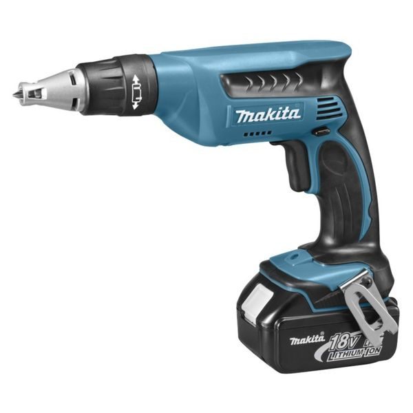 MAKITA DFS451RFJ - AKU ŠROUBOVÁK LI-ION 18V/3,0AH, - AKU ŠROUBOVÁKY NA SÁDROKARTON{% if zbozi.kategorie.adresa_nazvy[0] != zbozi.kategorie.nazev %} - AKU NÁŘADÍ{% endif %}