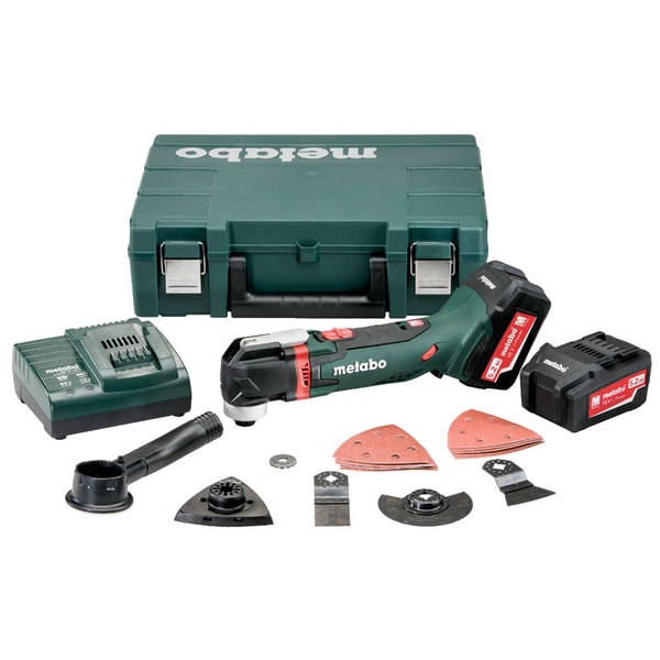 METABO MT 18 LTX COMPACT 2X5,2AH - AKU MULTIFUNKČNÍ BRUSKY (MULTITOOL){% if zbozi.kategorie.adresa_nazvy[0] != zbozi.kategorie.nazev %} - AKU NÁŘADÍ{% endif %}