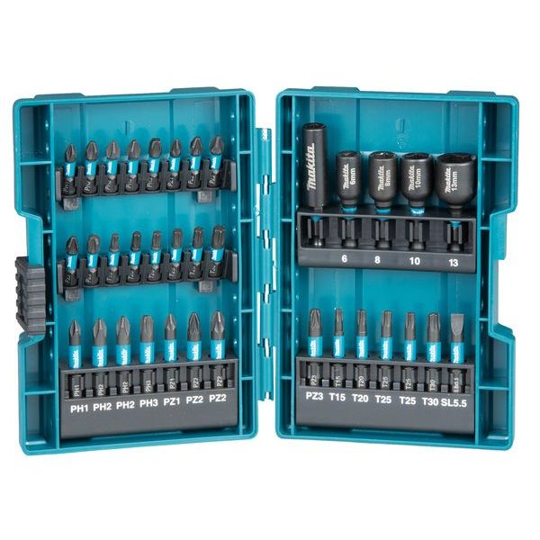 MAKITA B-66880 - SADA TORZNÍCH BITŮ 1/4" IMPACT BLACK 35 KS V PLASTOVÉ KRABIČCE - NEROZŘAZENO{% if zbozi.kategorie.adresa_nazvy[0] != zbozi.kategorie.nazev %} - MAKITA-SHOP{% endif %}