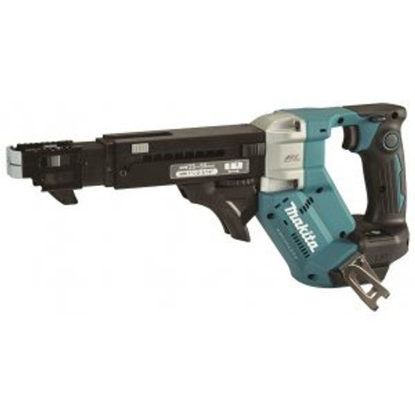 MAKITA DFR551Z - AKU ŠROUBOVÁK SE ZÁSOBNÍKEM 25-55MM,LI-ION LXT 18V,BEZ AKU Z - AKU ŠROUBOVÁK 18V - 20V{% if zbozi.kategorie.adresa_nazvy[0] != zbozi.kategorie.nazev %} - AKU NÁŘADÍ{% endif %}