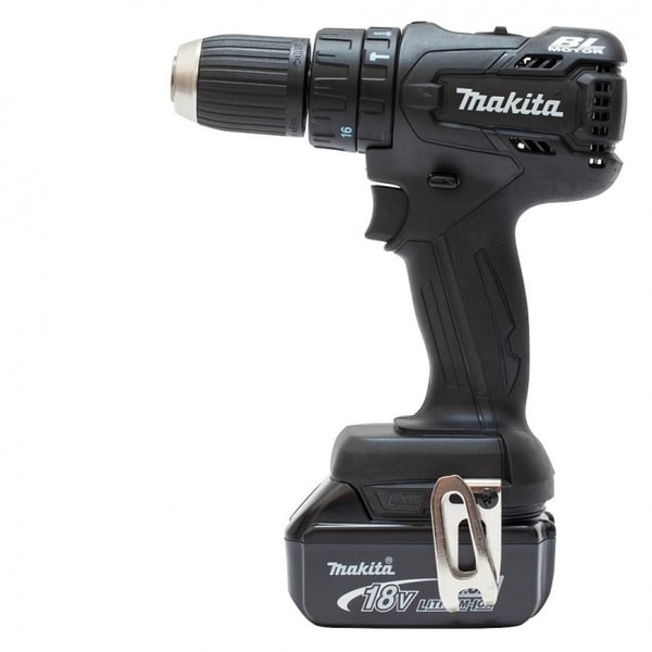 MAKITA DHP459RMBX - AKU BEZUHLÍKOVÝ PŘÍKLEPOVÝ ŠROUBOVÁK ČERNÝ LI-ION 18V 4,0 AH - PŘÍKLEPOVÝ ŠROUBOVÁK 18V - 20V{% if zbozi.kategorie.adresa_nazvy[0] != zbozi.kategorie.nazev %} - AKU NÁŘADÍ{% endif %}