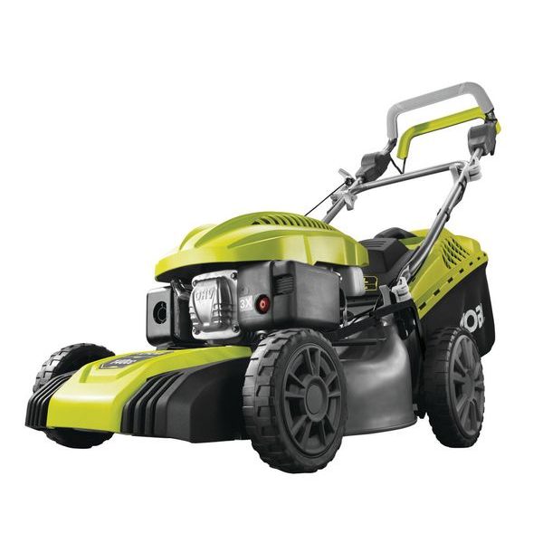 RYOBI RLM46140 TRAVNÍ SEKAČKA S BENZINOVÝM MOTOREM A POJEZDEM - SEKAČKY SE ZÁBĚREM 46-48 CM{% if zbozi.kategorie.adresa_nazvy[0] != zbozi.kategorie.nazev %} - ZAHRADA{% endif %}