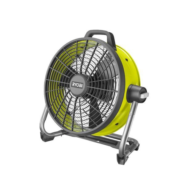 RYOBI R18F5-0 AKU VENTILÁTOR ONE+ (BEZ BATERIE A NABÍJEČKY) - ZNAČKA RYOBI{% if zbozi.kategorie.adresa_nazvy[0] != zbozi.kategorie.nazev %} - ZNAČKA RYOBI{% endif %}