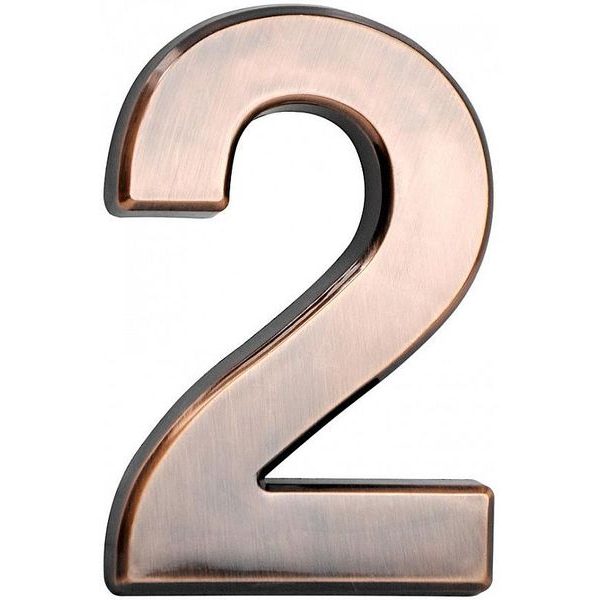 DOMOVNÍ ČÍSLO "2" MAGICHOME, S LEPÍCÍ PÁSKOU, BRONZOVÉ, 70X100 MM, ABS - DOMOVNÍ ČÍSLA{% if zbozi.kategorie.adresa_nazvy[0] != zbozi.kategorie.nazev %} - DŮM A DOMÁCNOST, ELEKTRO..{% endif %}