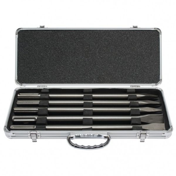 MAKITA D-40618 - SADA SEKÁČŮ SDS-MAX 5 KS V HLINÍKOVÉM KUFRU - SADY SEKÁČŮ A ŠPIC{% if zbozi.kategorie.adresa_nazvy[0] != zbozi.kategorie.nazev %} - PŘÍSLUŠENSTVÍ{% endif %}