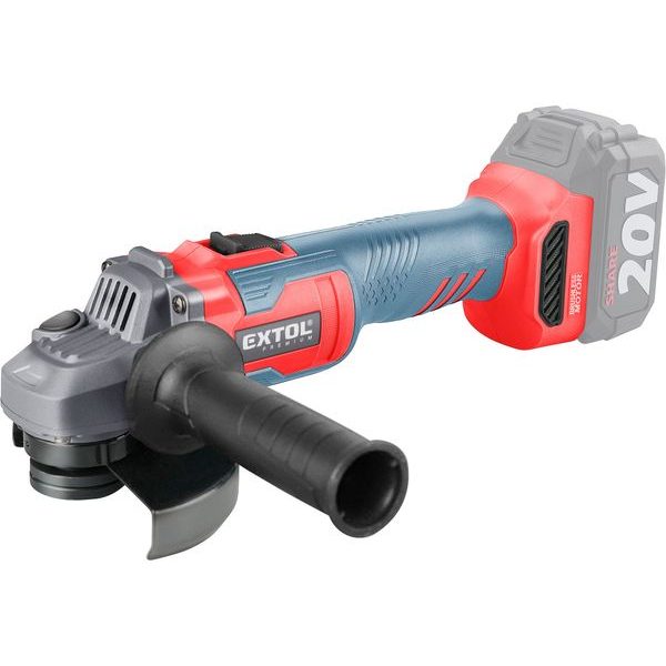 EXTOL PREMIUM BRUSKA ÚHLOVÁ AKU SHARE20V, 125MM, BRUSHLESS, BEZ BATERIE A NABÍJEČKY, 8891839 - AKU UHLOVÉ BRUSKY{% if zbozi.kategorie.adresa_nazvy[0] != zbozi.kategorie.nazev %} - AKU NÁŘADÍ{% endif %}