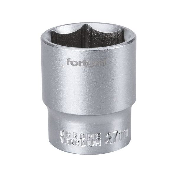 FORTUM HLAVICE NÁSTRČNÁ 1/2", 27MM, L 42MM, 4700427 - NÁSTRČNÉ HLAVICE, OŘECHY{% if zbozi.kategorie.adresa_nazvy[0] != zbozi.kategorie.nazev %} - RUČNÍ NÁŘADÍ{% endif %}