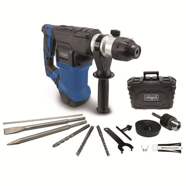 SCHEPPACH DH 1500 PLUS VRTACÍ/SEKACÍ KLADIVO 6 KG - KOMB. KLADIVA SDS +{% if zbozi.kategorie.adresa_nazvy[0] != zbozi.kategorie.nazev %} - ELEKTRICKÉ NÁŘADÍ{% endif %}