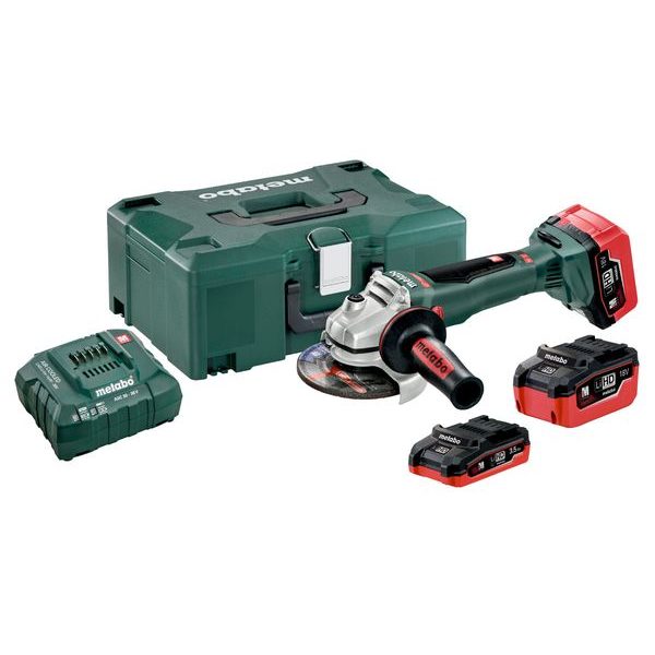 METABO WB 18 LTX BL 125 QUICK 1X3,5 1X 5,5AH ÚHLOVÁ BRUSKA - AKU UHLOVÉ BRUSKY{% if zbozi.kategorie.adresa_nazvy[0] != zbozi.kategorie.nazev %} - AKU NÁŘADÍ{% endif %}