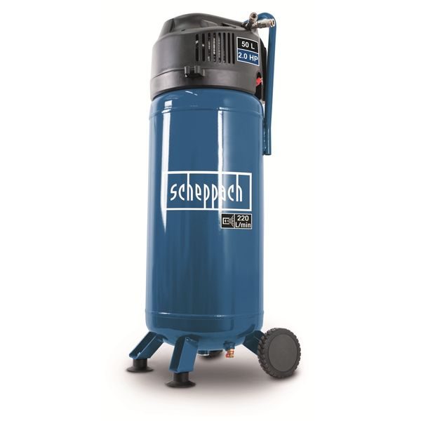 SCHEPPACH HC 51 V BEZOLEJOVÝ VERTIKÁLNÍ KOMPRESOR 50 L - BEZOLEJOVÉ KOMPRESORY{% if zbozi.kategorie.adresa_nazvy[0] != zbozi.kategorie.nazev %} - PNEU NÁŘADÍ{% endif %}