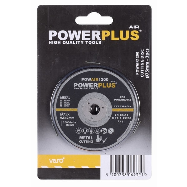 POWERPLUS POWAIR1200 ŘEZACÍ KOTOUČ 75MM (3KS) - PŘÍSLUŠENSTVÍ PRO POWER PLUS{% if zbozi.kategorie.adresa_nazvy[0] != zbozi.kategorie.nazev %} - NÁHRADNÍ DÍLY{% endif %}