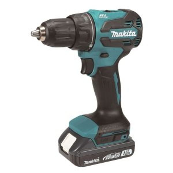 MAKITA DDF490WVE - AKU BEZUHLÍKOVÝ ŠROUBOVÁK LI-ION LXTB 18V/2,0 AH - AKU ŠROUBOVÁK 18V - 20V{% if zbozi.kategorie.adresa_nazvy[0] != zbozi.kategorie.nazev %} - AKU NÁŘADÍ{% endif %}