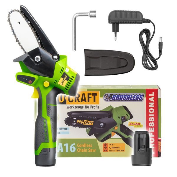 AKU RUČNÍ PILKA PROCRAFT PKA16BB 1B | PKA16 1B PROCRAFT - PROŘEZÁVACÍ PILY{% if zbozi.kategorie.adresa_nazvy[0] != zbozi.kategorie.nazev %} - ZAHRADA{% endif %}