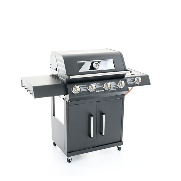 RIWALL PRO RGG 41 EXL LUXUSNÍ PLYNOVÝ GRIL 17 KW SE ČTYŘMI HOŘÁKY A BOČNÍM VAŘIČEM - PLYNOVÉ GRILY{% if zbozi.kategorie.adresa_nazvy[0] != zbozi.kategorie.nazev %} - ZAHRADA{% endif %}