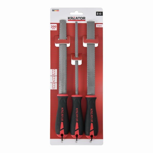 KREATOR KRTH23304 RAŠPLE SADA 3KS 200MM - RAŠPLE{% if zbozi.kategorie.adresa_nazvy[0] != zbozi.kategorie.nazev %} - RUČNÍ NÁŘADÍ{% endif %}