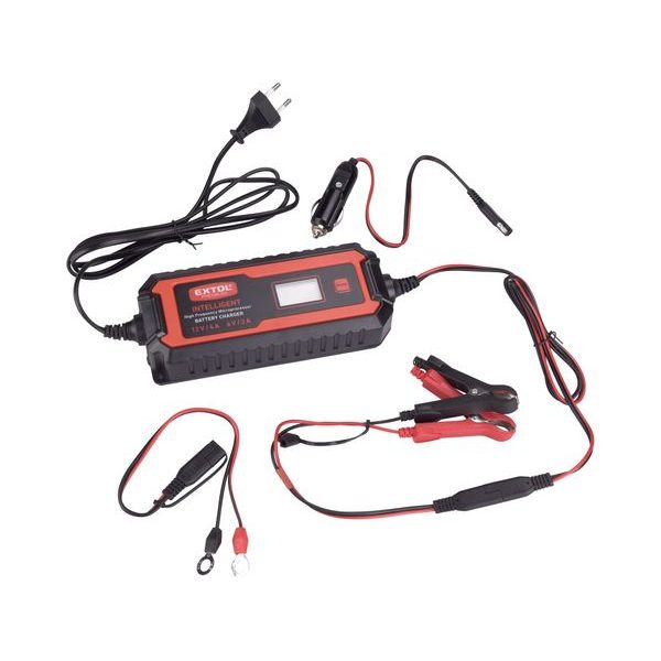 EXTOL PREMIUM AUTONABÍJEČKA 9STUPŇOVÁ, ŘÍZENÁ MIKROPROCESOREM, 12V/6V, 4A, 8897302 - AUTO-POTŘEBY{% if zbozi.kategorie.adresa_nazvy[0] != zbozi.kategorie.nazev %} - DÍLNA A GARÁŽ{% endif %}