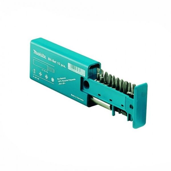 MAKITA P-16782 - SADA BITŮ, NÁSTAVEC, PH, PZ, PLOCHÝ, TORX, 10 KS - SADY BITŮ 1/4{% if zbozi.kategorie.adresa_nazvy[0] != zbozi.kategorie.nazev %} - PŘÍSLUŠENSTVÍ{% endif %}