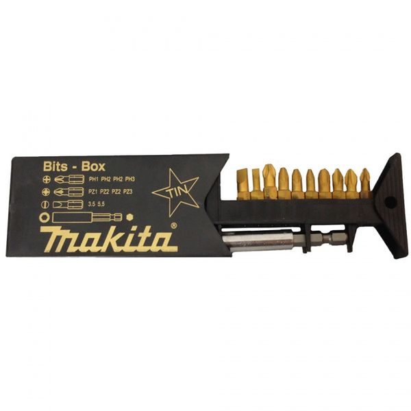 MAKITA P-49046 - SADA BITŮ 1/4" TIN 11 KS V PLASTOVÉ KRABIČCE - OSTATNÍ PŘÍSLUŠENSTVÍ{% if zbozi.kategorie.adresa_nazvy[0] != zbozi.kategorie.nazev %} - MAKITA-SHOP{% endif %}