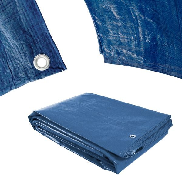 PLACHTA PROCRAFT BT2X3 50G/M2 NEPROMOKAVÁ S OKY 2X3 M MODRÁ | BT2X3 PROCRAFT - PLACHTY STANDARD{% if zbozi.kategorie.adresa_nazvy[0] != zbozi.kategorie.nazev %} - DÍLNA A GARÁŽ{% endif %}