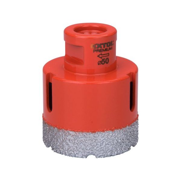 EXTOL PREMIUM KORUNKA VYKRUŽOVACÍ DIAMANTOVÁ, O 50MM, ZÁVIT M14, 8801872 - KORUNKY DIAMANTOVÉ ZÁVIT M14, NA SKLO A KERAMIKU{% if zbozi.kategorie.adresa_nazvy[0] != zbozi.kategorie.nazev %} - PŘÍSLUŠENSTVÍ{% endif %}