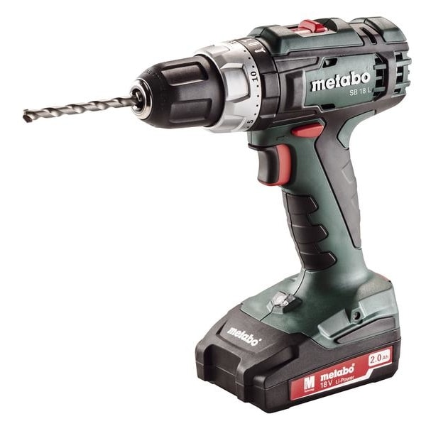 METABO SB 18 L 2X2,0AH# - PŘÍKLEPOVÝ ŠROUBOVÁK 18V - 20V{% if zbozi.kategorie.adresa_nazvy[0] != zbozi.kategorie.nazev %} - AKU NÁŘADÍ{% endif %}