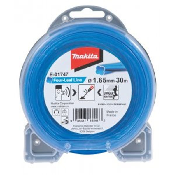 MAKITA E-01747 - STRUNA NYLONOVÁ 1,65MM, MODRÁ, 30M, SPECIÁLNÍ PRO AKU STROJE - ŽACÍ STRUNY PRO AKU KŘOVONOŘEZY, VYŽÍNAČE{% if zbozi.kategorie.adresa_nazvy[0] != zbozi.kategorie.nazev %} - ZAHRADA{% endif %}