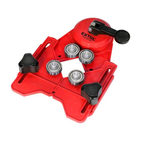 EXTOL PREMIUM VODÍCÍ ŠABLONA NA KORUNKY A VRTÁKY, PRAC. ROZSAH ⌀4-83MM, 8801974 - VRTÁKY DO SKLA A KERAMIKY{% if zbozi.kategorie.adresa_nazvy[0] != zbozi.kategorie.nazev %} - PŘÍSLUŠENSTVÍ{% endif %}