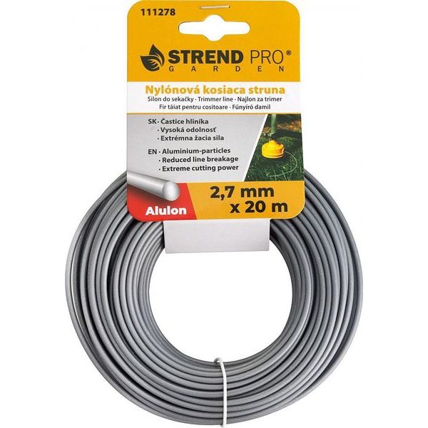 STRUNA ALULON ADR 2,7MM, 20M, KULATÁ - 2,7MM{% if zbozi.kategorie.adresa_nazvy[0] != zbozi.kategorie.nazev %} - ZAHRADA{% endif %}