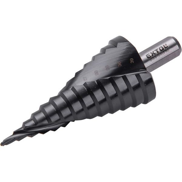 EXTOL INDUSTRIAL VRTÁK STUPŇOVITÝ S LAMAČEM TŘÍSEK, O 4-39MM/PO 3MM, HSS-CO, 8701195 - STUPŇOVITÉ VRTÁKY{% if zbozi.kategorie.adresa_nazvy[0] != zbozi.kategorie.nazev %} - PŘÍSLUŠENSTVÍ{% endif %}