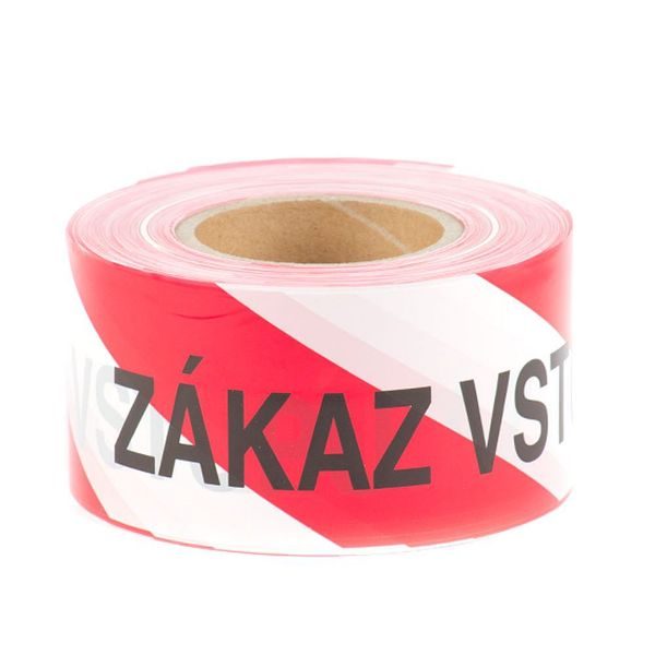 PÁSKA VÝSTRAŽNÁ ZÁKAZ VSTUPU 8CM, 250M NELEPÍCÍ - ODVÍJEČE A LEPÍCÍ PÁSKY{% if zbozi.kategorie.adresa_nazvy[0] != zbozi.kategorie.nazev %} - DÍLNA A GARÁŽ{% endif %}