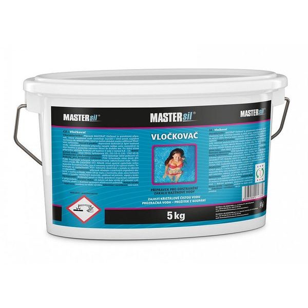 VLOČKOVAČ MASTERSIL DÓZA 5KG - BAZÉNOVÉ PŘÍSLUŠENSTVÍ A CHEMIE{% if zbozi.kategorie.adresa_nazvy[0] != zbozi.kategorie.nazev %} - ZAHRADA{% endif %}