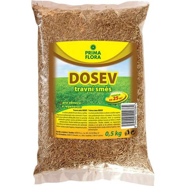 PF TRAVNÍ SMĚS DOSEV 0,5 KG AGRO CS - PRO DOSEV{% if zbozi.kategorie.adresa_nazvy[0] != zbozi.kategorie.nazev %} - ZAHRADA{% endif %}