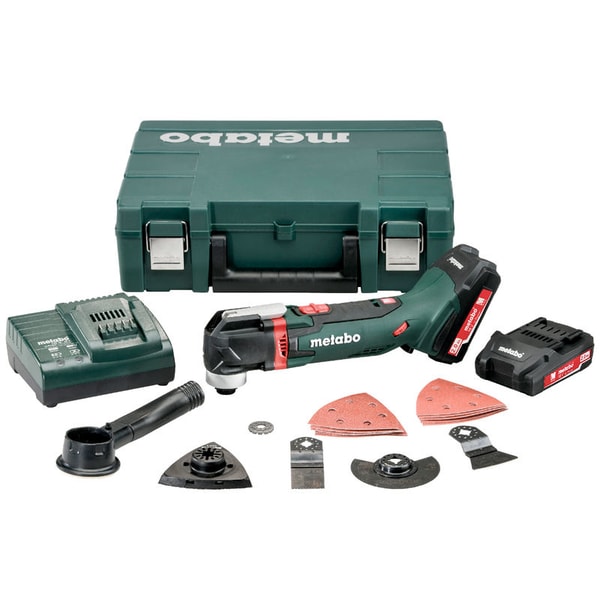 METABO MT 18 LTX COMPACT 2X2,0AH - AKU MULTIFUNKČNÍ BRUSKY (MULTITOOL){% if zbozi.kategorie.adresa_nazvy[0] != zbozi.kategorie.nazev %} - AKU NÁŘADÍ{% endif %}